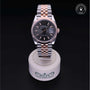 Rolex Certified Pre-owned Datejust M126231-0013 front on black background