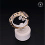 Rolex Certified Pre-owned Pearlmaster M80308SA-0003 front on black background