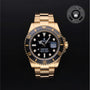 Rolex Certified Pre-owned Submariner M126618LN-0002 front on black background
