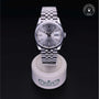 Rolex Certified Pre-owned Datejust M126200-0001 front on black background