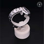 Rolex Certified Pre-owned Lady Datejust M278274-0033 front on black background