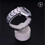 Rolex Certified Pre-owned Explorer M16570-0005 front on black background