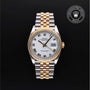 Rolex Certified Pre-owned Datejust M126233-0029 front on black background