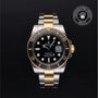 Rolex Certified Pre-owned Submariner M116613LN-0001 front on black background