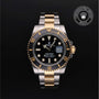 Rolex Certified Pre-owned Submariner M116613LN-0001 front on black background