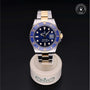 Rolex Certified Pre-owned Submariner M126613LB-0002 front on black background
