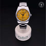Rolex Certified Pre-owned Oyster Perpetual M124300-0004 front on black background
