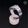 Rolex Certified Pre-owned Oyster Perpetual M124300-0004 front on black background