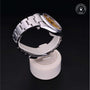 Rolex Certified Pre-owned Oyster Perpetual M124300-0004 front on black background