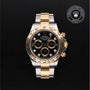 Rolex Certified Pre-owned Daytona M116503-0011 front on black background