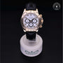 Rolex Certified Pre-owned Daytona M16518-0002 front on black background