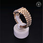Rolex Certified Pre-owned Datejust M16238-0011 front on black background