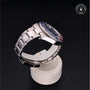 Rolex Certified Pre-owned GMT M126719BLRO-0003 front on black background