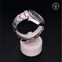 Rolex Certified Pre-owned GMT M126719BLRO-0003 front on black background