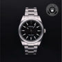 Rolex Certified Pre-owned Oyster Perpetual M114300-0005 front on black background