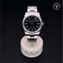 Rolex Certified Pre-owned Oyster Perpetual M114300-0005 front on black background