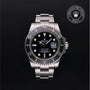 Rolex Certified Pre-owned Submariner M116610LN-0001 front on black background