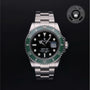 Rolex Certified Pre-owned Submariner M126610LV-0002 front on black background