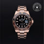 Rolex Certified Pre-owned GMT M126715CHNR-0001 front on black background
