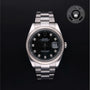 Rolex Certified Pre-owned Datejust M126334-0011 front on black background