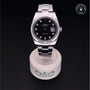 Rolex Certified Pre-owned Datejust M126334-0011 front on black background