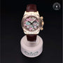 Rolex Certified Pre-owned Daytona M116518-0024 front on black background