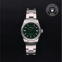 Rolex Certified Pre-owned Oyster Perpetual M277200-0006 front on black background
