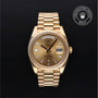 Rolex Certified Pre-owned Day-date M228238-0003 front on black background