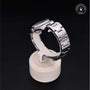 Rolex Certified Pre-owned Oyster Perpetual M77080-0025 front on black background