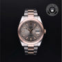 Rolex Certified Pre-owned Datejust M126301-0009 front on black background