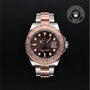Rolex Certified Pre-owned Yacht-Master M116621-0001 front on black background