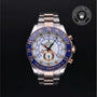 Rolex Certified Pre-owned Yacht-Master M116681-0001 front on black background