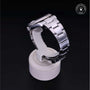 Rolex Certified Pre-owned Datejust M126334-0005 front on black background