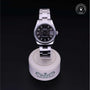 Rolex Certified Pre-owned Lady Datejust M278240-0009 front on black background