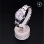 Rolex Certified Pre-owned Lady Datejust M278240-0005 front on black background