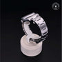 Rolex Certified Pre-owned Oyster Perpetual M114200-0014 front on black background