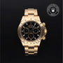 Rolex Certified Pre-owned Daytona M116528-0014 front on black background
