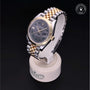 Rolex Certified Pre-owned Datejust M126333-0020 front on black background