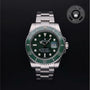 Rolex Certified Pre-owned Submariner M116610LV-0002 front on black background