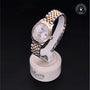 Rolex Certified Pre-owned Lady Datejust M278273-0004 front on black background