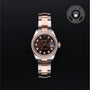 Rolex Certified Pre-owned Datejust M279381RBR-0012 front on black background