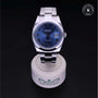 Rolex Certified Pre-owned Datejust M126300-0017 front on black background