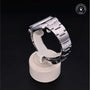 Rolex Certified Pre-owned Oyster Perpetual M124300-0005 front on black background