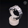 Rolex Certified Pre-owned Datejust M126334-0015 front on black background