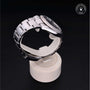 Rolex Certified Pre-owned Datejust M126334-0015 front on black background