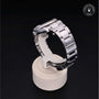 Rolex Certified Pre-owned Datejust M126234-0038 front on black background
