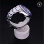 Rolex Certified Pre-owned Yacht-Master M116680-0001 front on black background