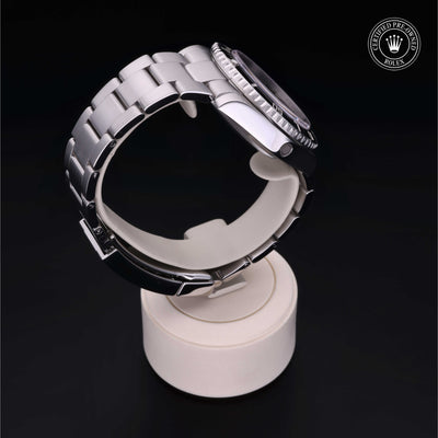 Rolex Certified Pre-owned Sea-Dweller M116600-0003 front on black background