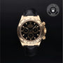 Rolex Certified Pre-owned Daytona M116518-0036 front on black background