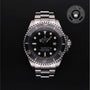 Rolex Certified Pre-owned Sea-Dweller M116660-0001 front on black background